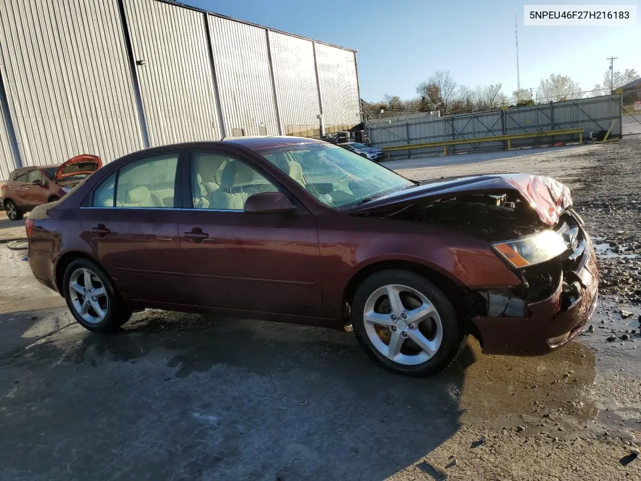 2007 Hyundai Sonata Se VIN: 5NPEU46F27H216183 Lot: 79167494