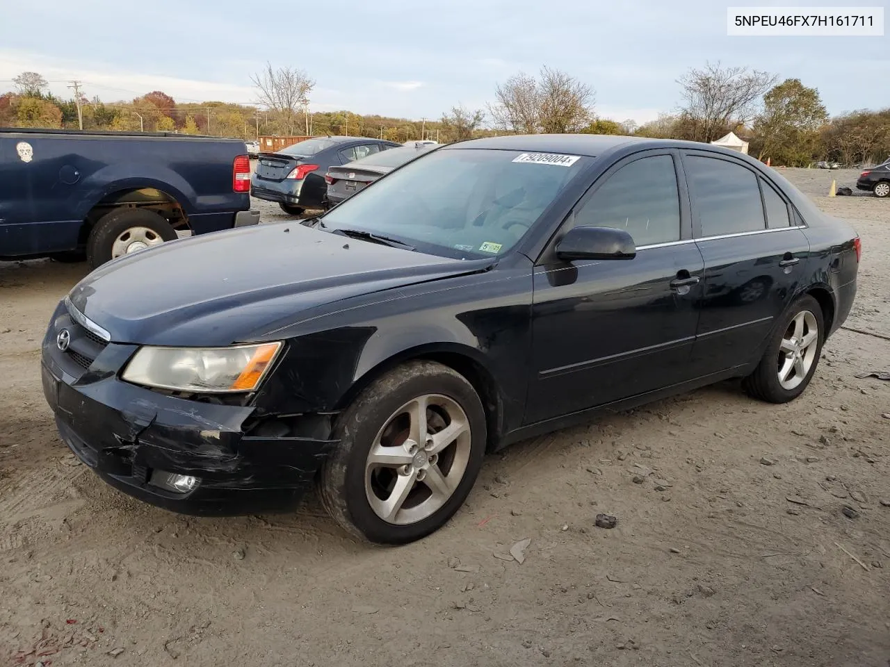 2007 Hyundai Sonata Se VIN: 5NPEU46FX7H161711 Lot: 79209004