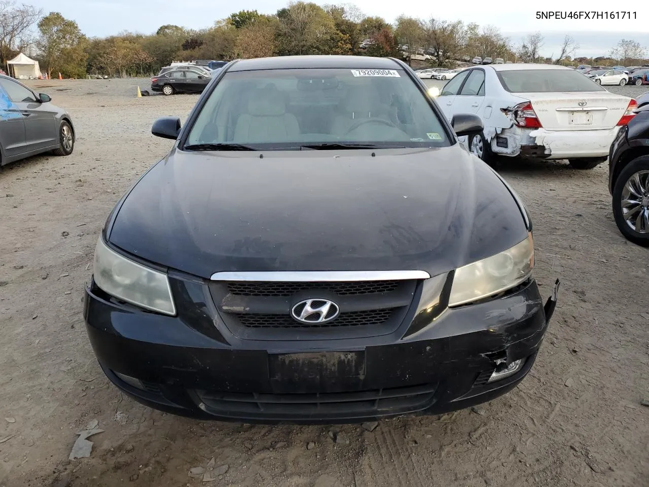 2007 Hyundai Sonata Se VIN: 5NPEU46FX7H161711 Lot: 79209004