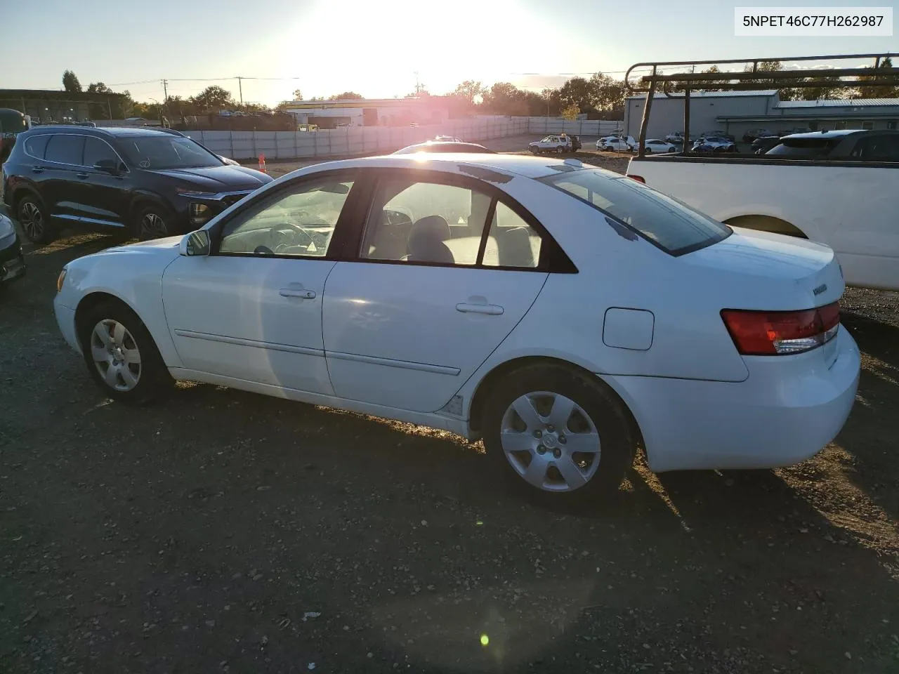 2007 Hyundai Sonata Gls VIN: 5NPET46C77H262987 Lot: 79364734