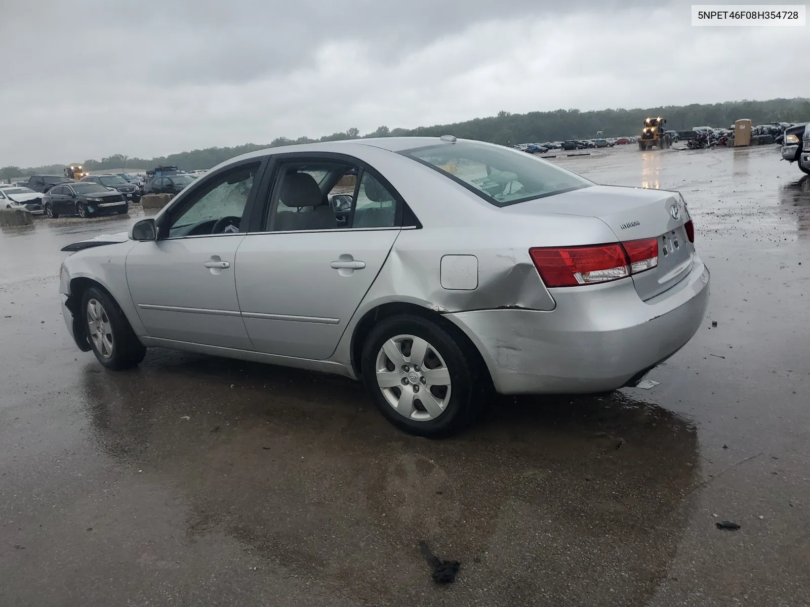 2008 Hyundai Sonata Gls VIN: 5NPET46F08H354728 Lot: 61333704