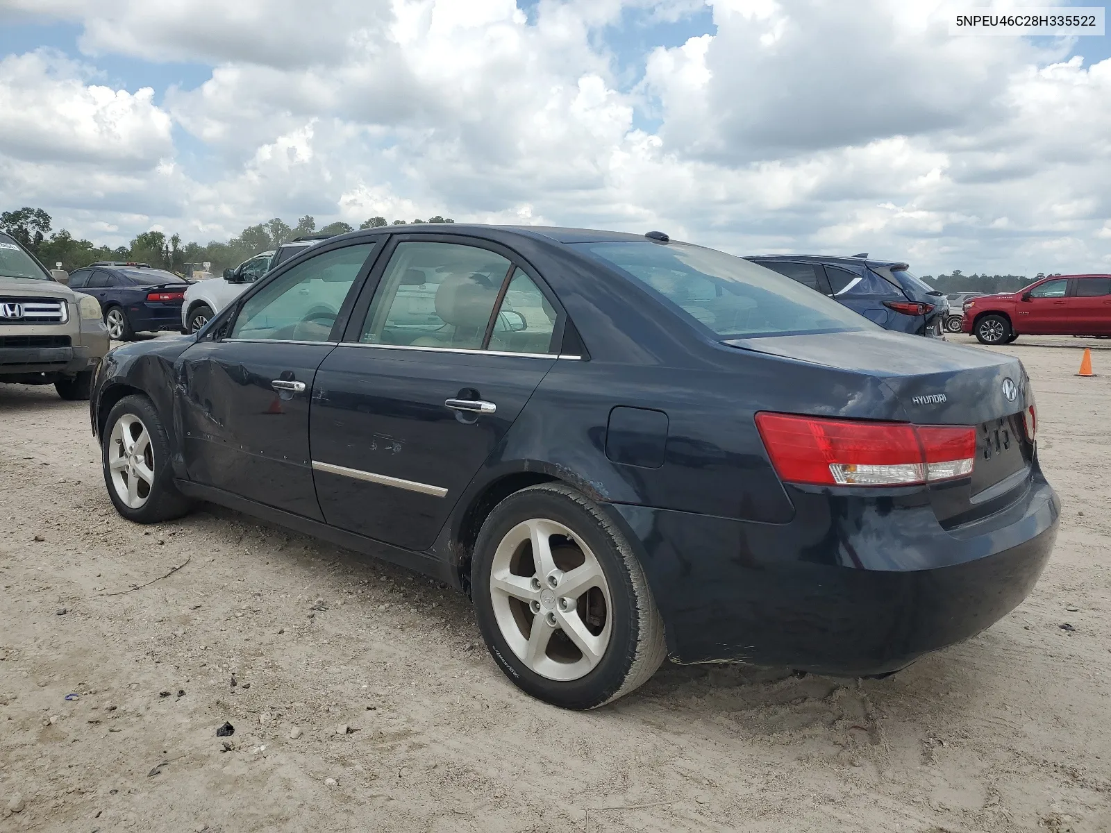 2008 Hyundai Sonata Se VIN: 5NPEU46C28H335522 Lot: 62860814