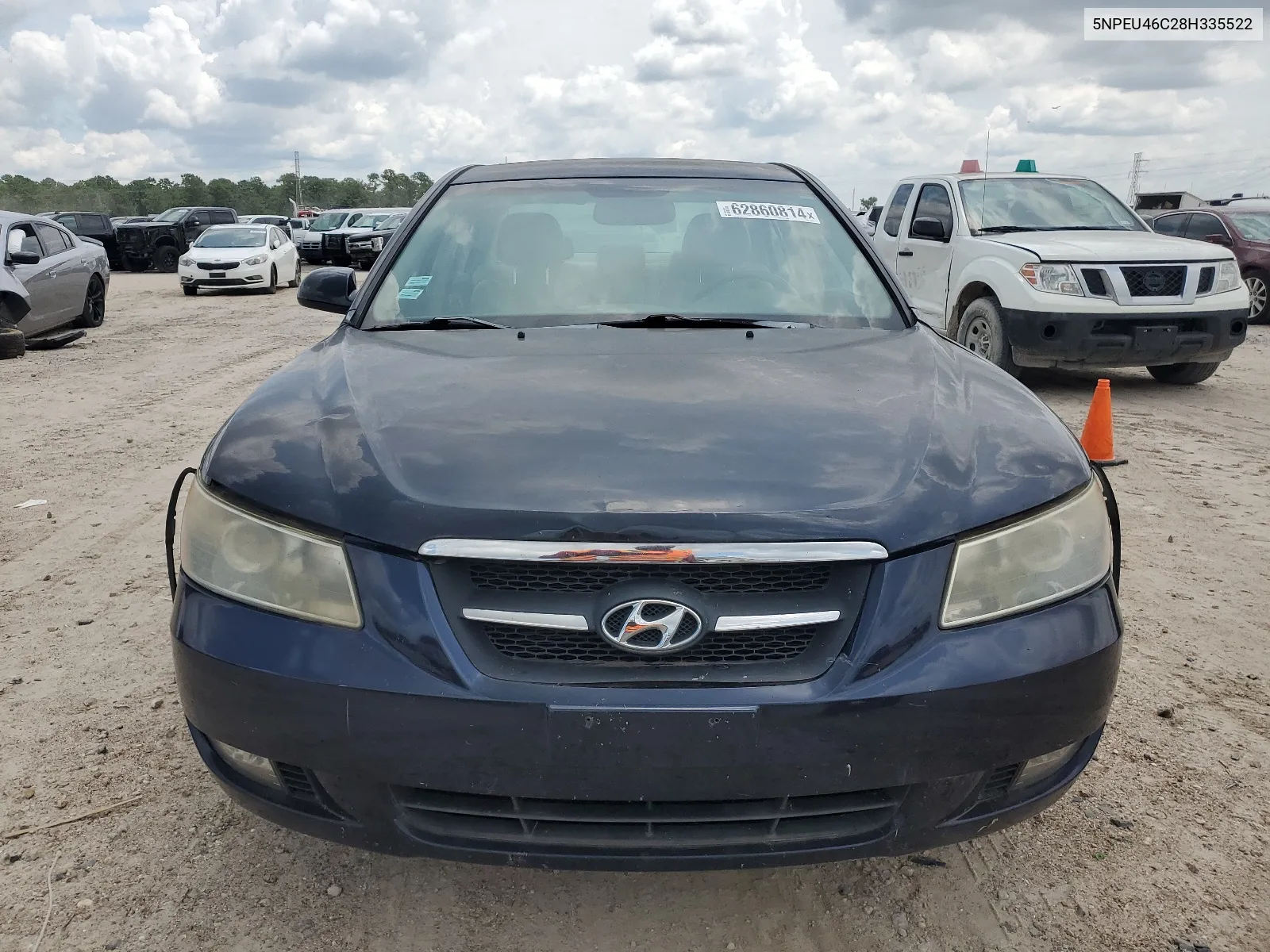 2008 Hyundai Sonata Se VIN: 5NPEU46C28H335522 Lot: 62860814