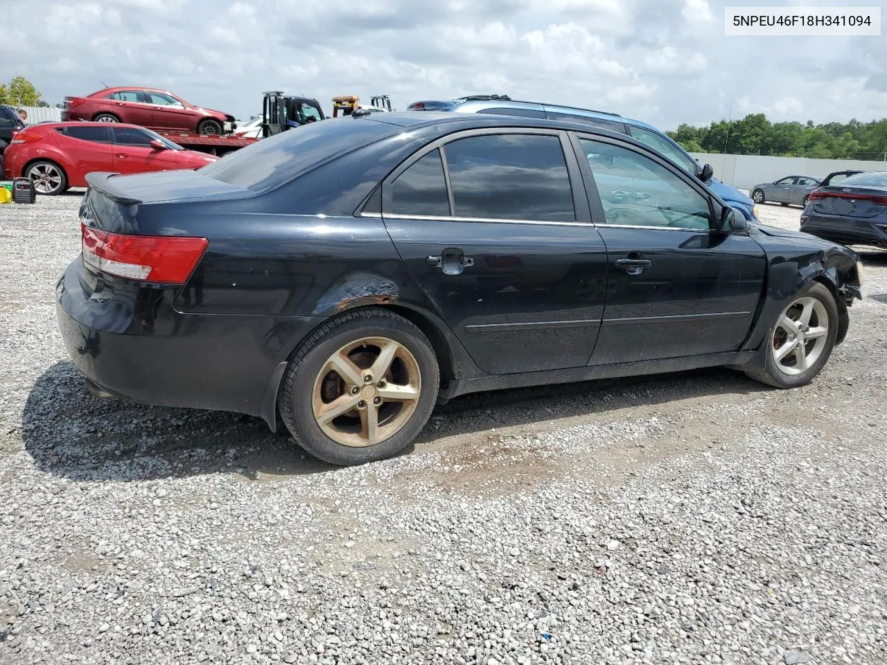 2008 Hyundai Sonata Se VIN: 5NPEU46F18H341094 Lot: 65321874