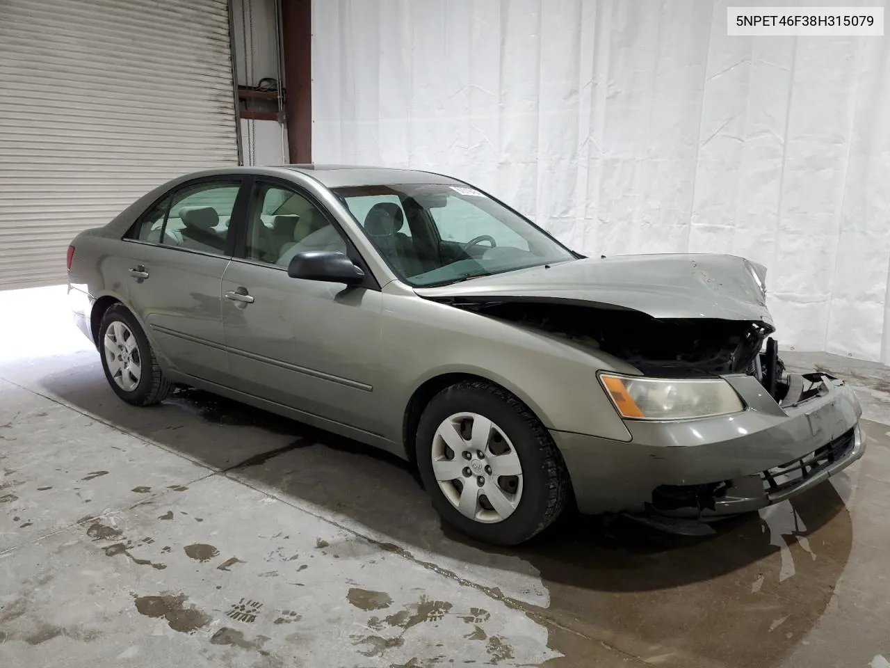 5NPET46F38H315079 2008 Hyundai Sonata Gls