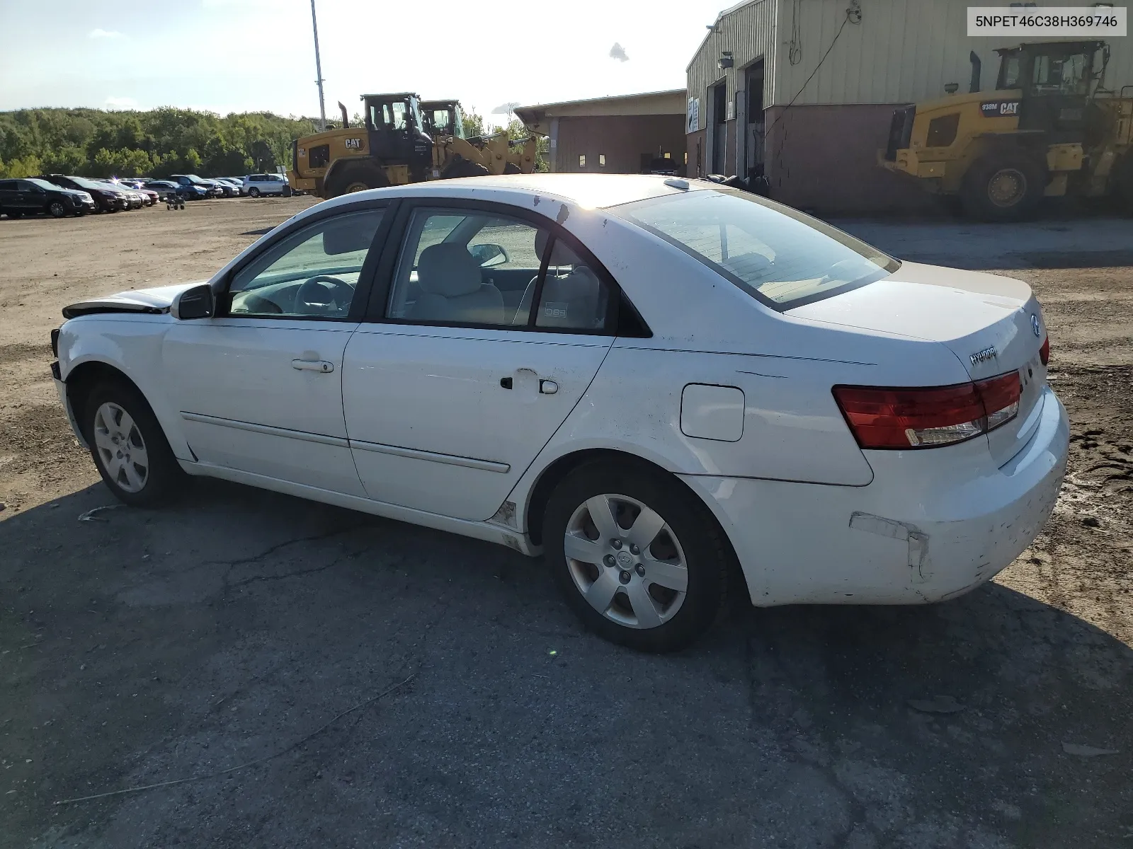 2008 Hyundai Sonata Gls VIN: 5NPET46C38H369746 Lot: 68119794