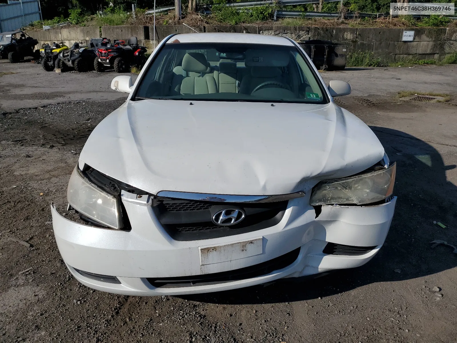 2008 Hyundai Sonata Gls VIN: 5NPET46C38H369746 Lot: 68119794