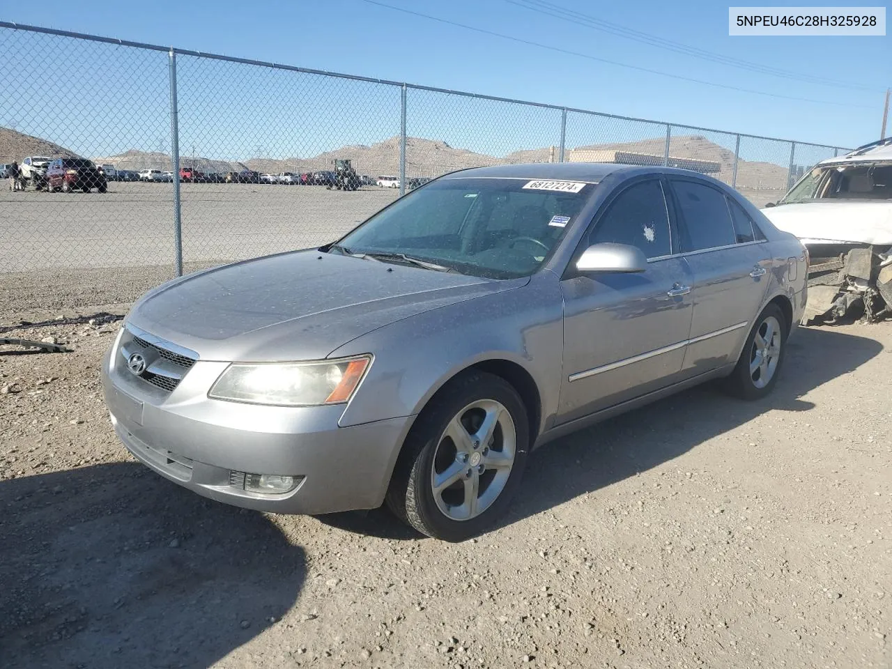 2008 Hyundai Sonata Se VIN: 5NPEU46C28H325928 Lot: 68127274