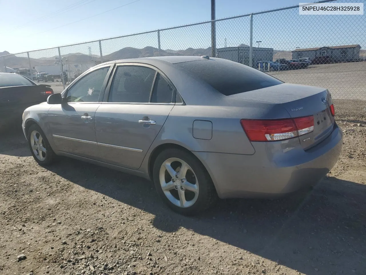 2008 Hyundai Sonata Se VIN: 5NPEU46C28H325928 Lot: 68127274