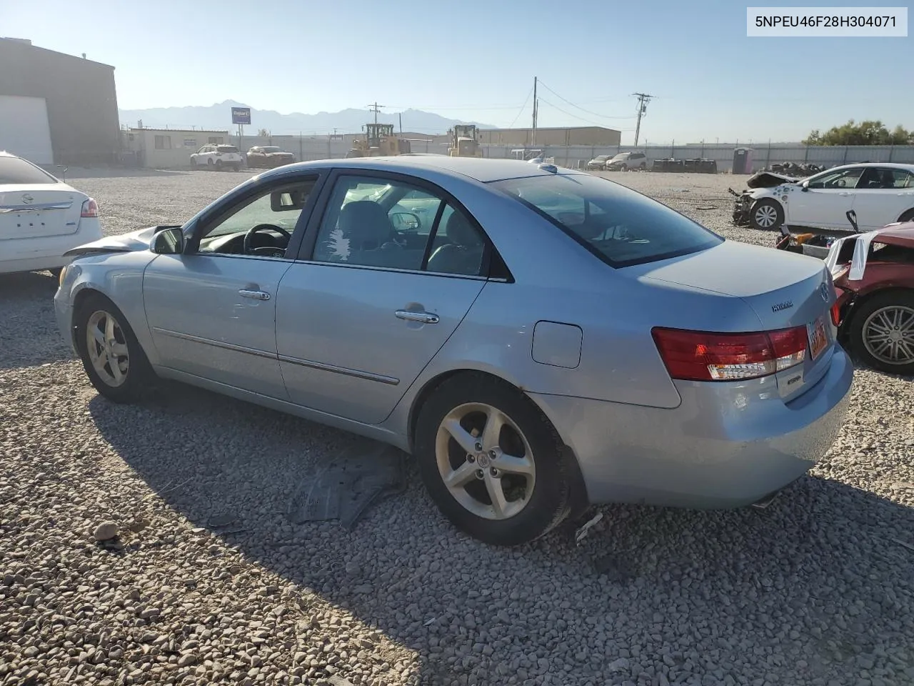 5NPEU46F28H304071 2008 Hyundai Sonata Se