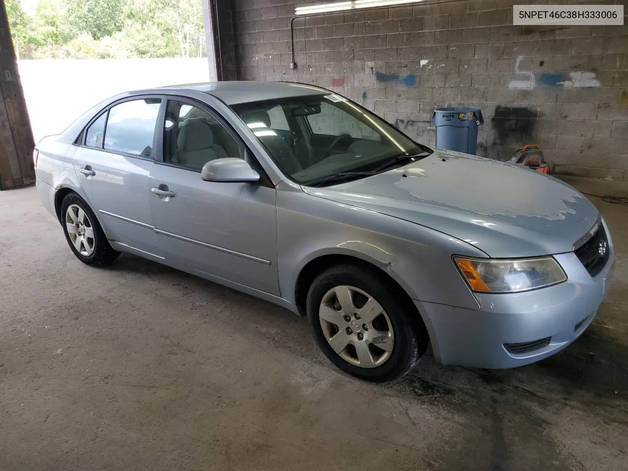 2008 Hyundai Sonata Gls VIN: 5NPET46C38H333006 Lot: 69393484