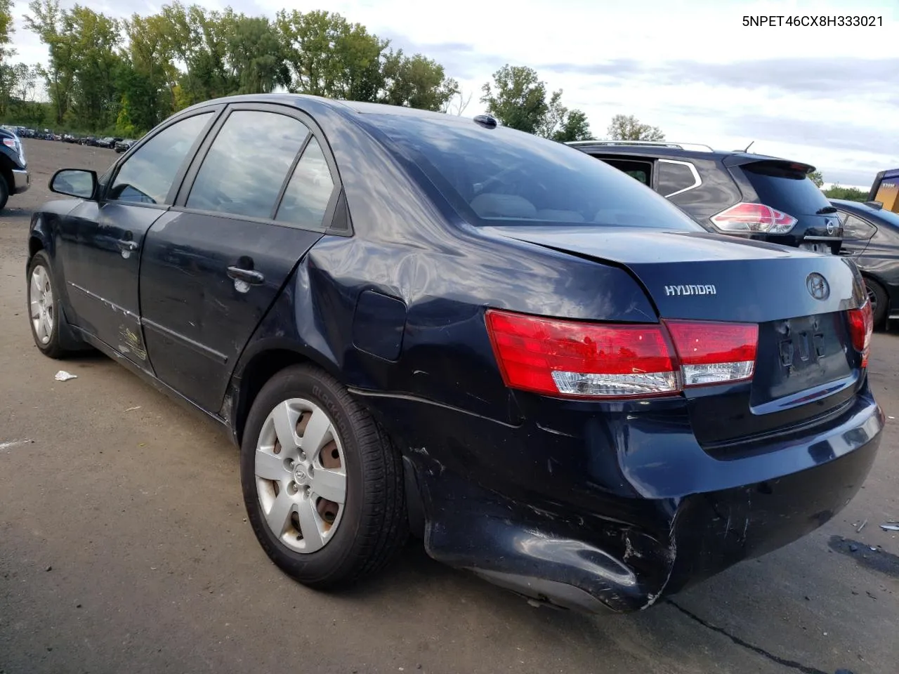 5NPET46CX8H333021 2008 Hyundai Sonata Gls