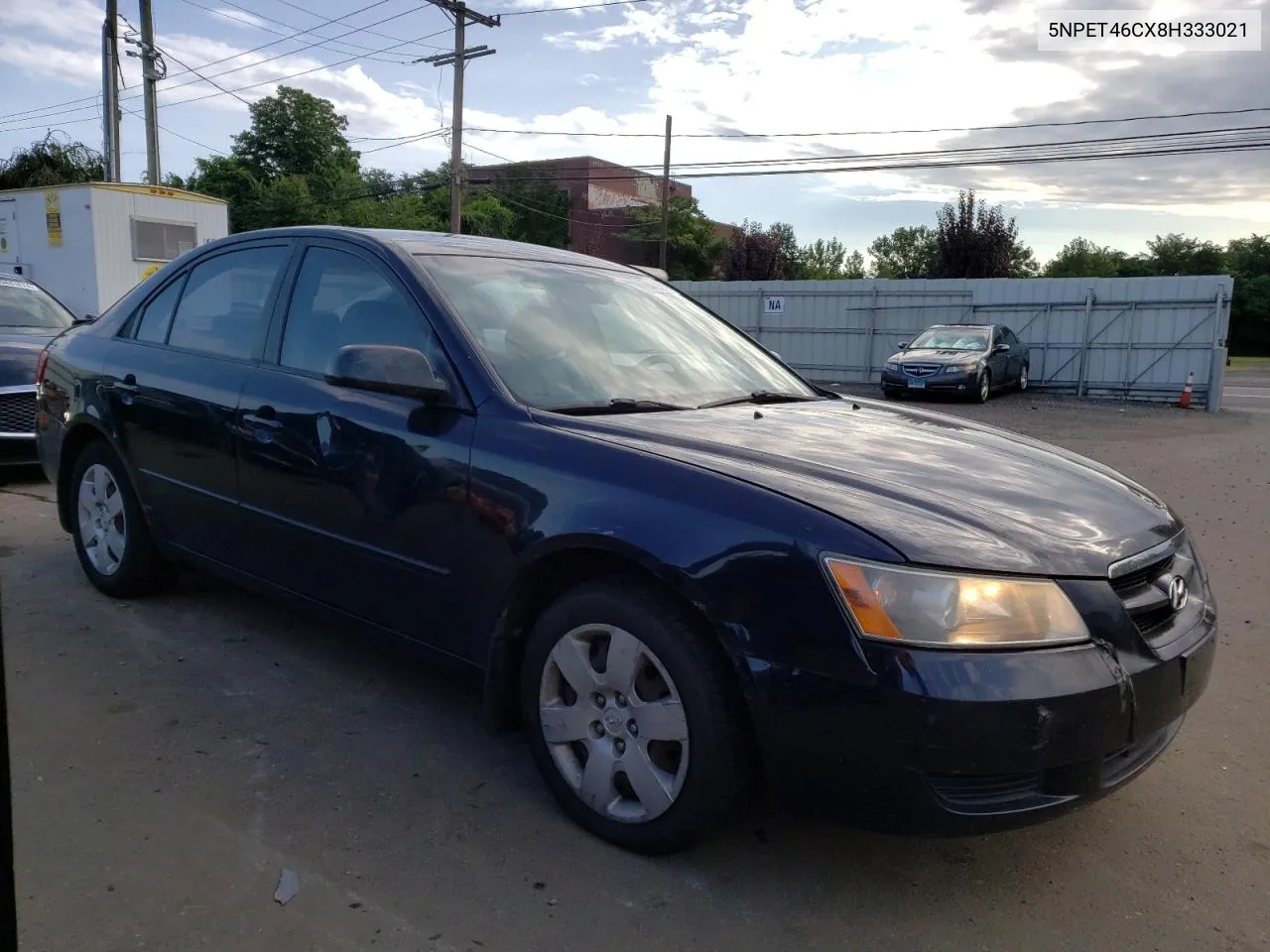 5NPET46CX8H333021 2008 Hyundai Sonata Gls