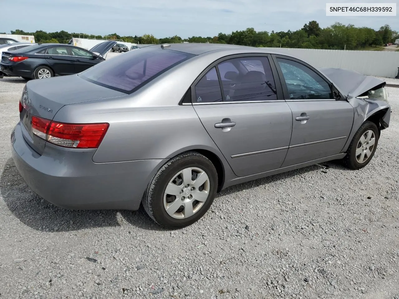 2008 Hyundai Sonata Gls VIN: 5NPET46C68H339592 Lot: 69888944