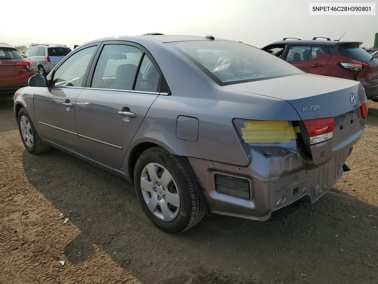 2008 Hyundai Sonata Gls VIN: 5NPET46C28H390801 Lot: 70854394