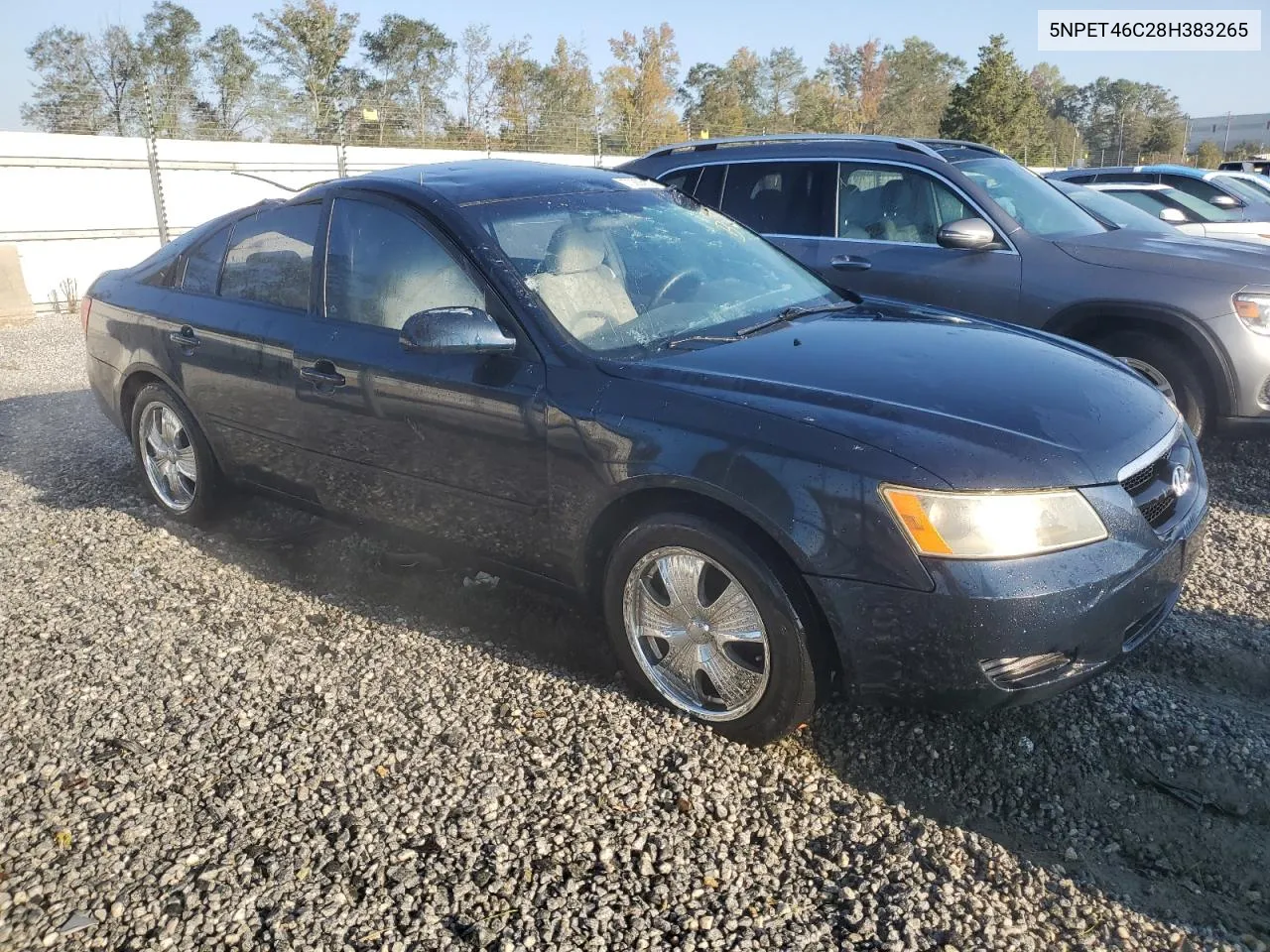 2008 Hyundai Sonata Gls VIN: 5NPET46C28H383265 Lot: 73836874