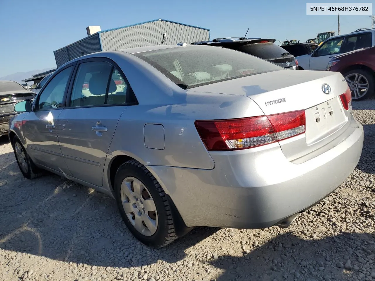 2008 Hyundai Sonata Gls VIN: 5NPET46F68H376782 Lot: 74576294