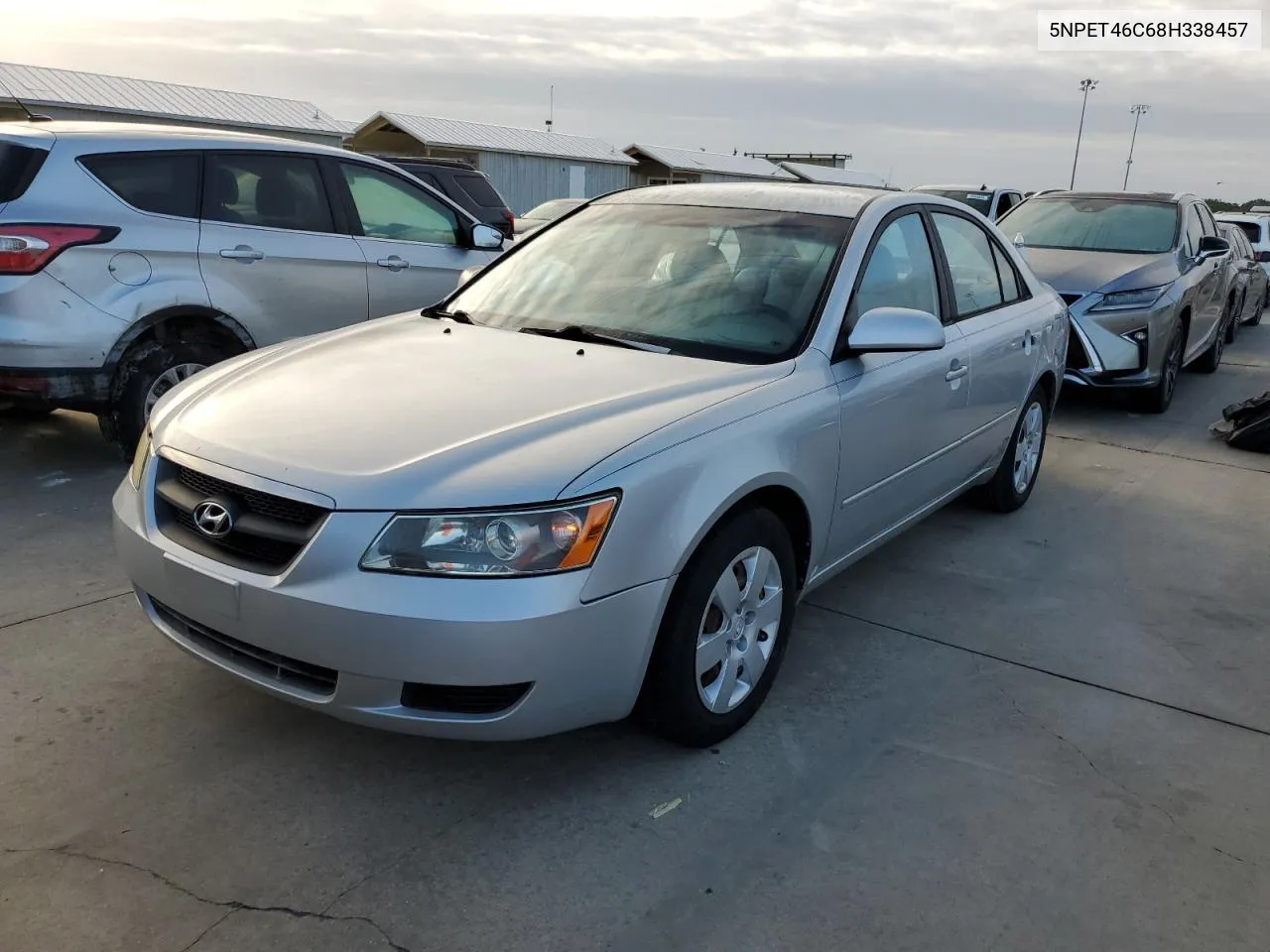 2008 Hyundai Sonata Gls VIN: 5NPET46C68H338457 Lot: 74803664