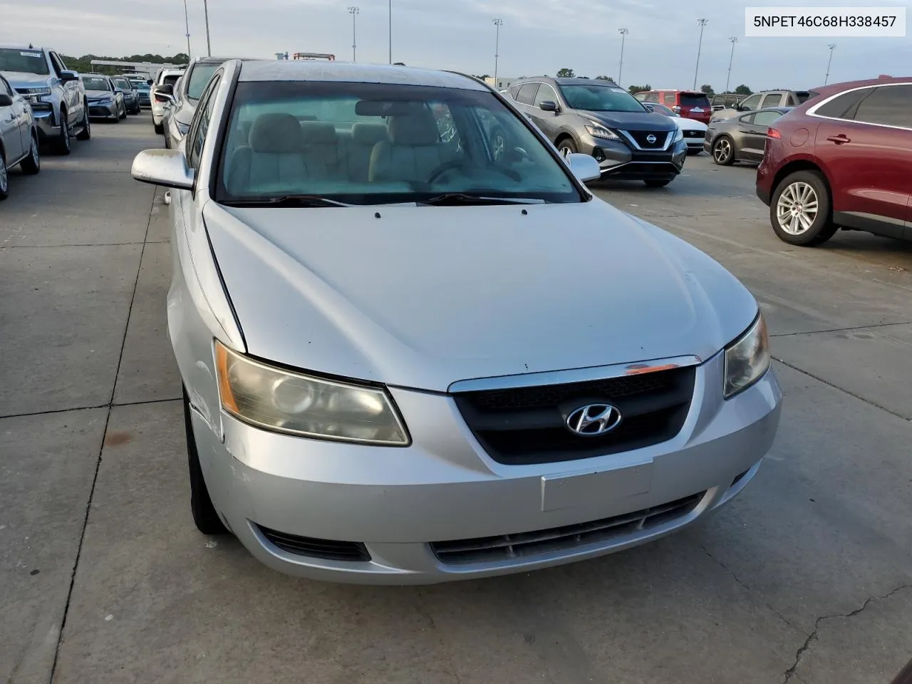 2008 Hyundai Sonata Gls VIN: 5NPET46C68H338457 Lot: 74803664