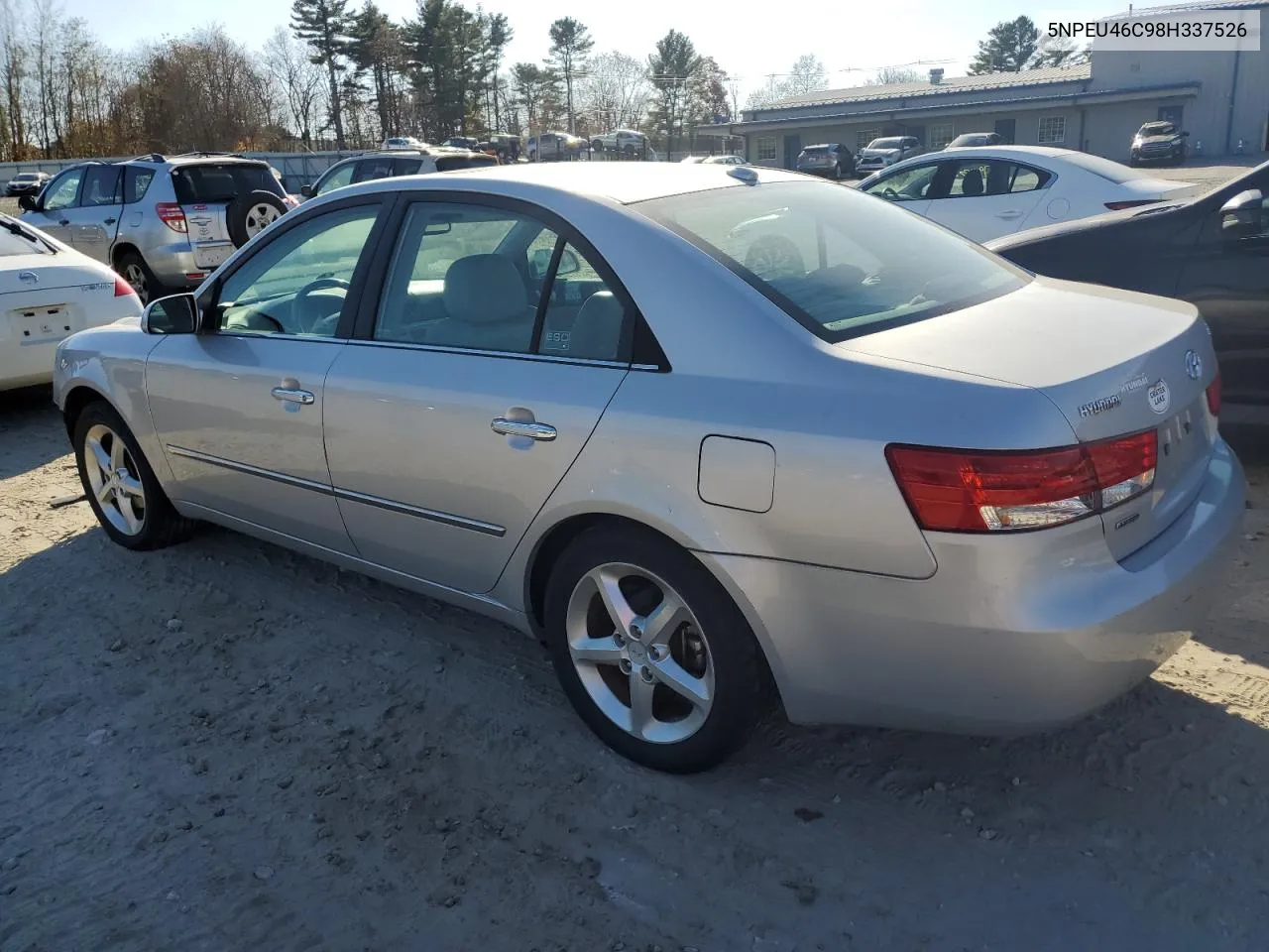 2008 Hyundai Sonata Se VIN: 5NPEU46C98H337526 Lot: 76463094