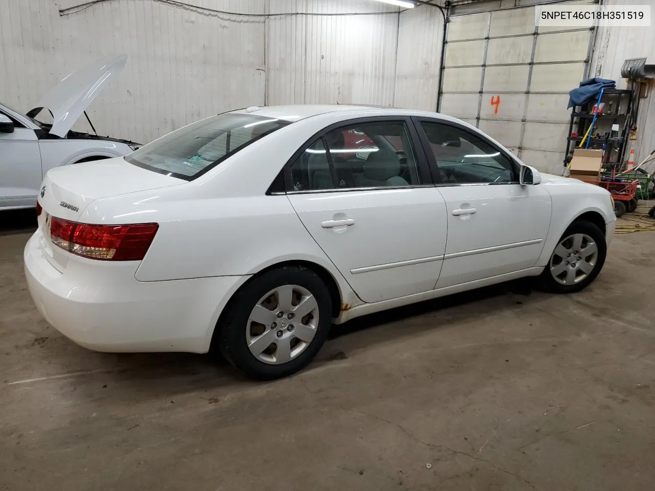 5NPET46C18H351519 2008 Hyundai Sonata Gls