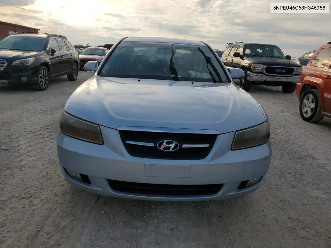 2008 Hyundai Sonata Se VIN: 5NPEU46C68H346958 Lot: 77487924