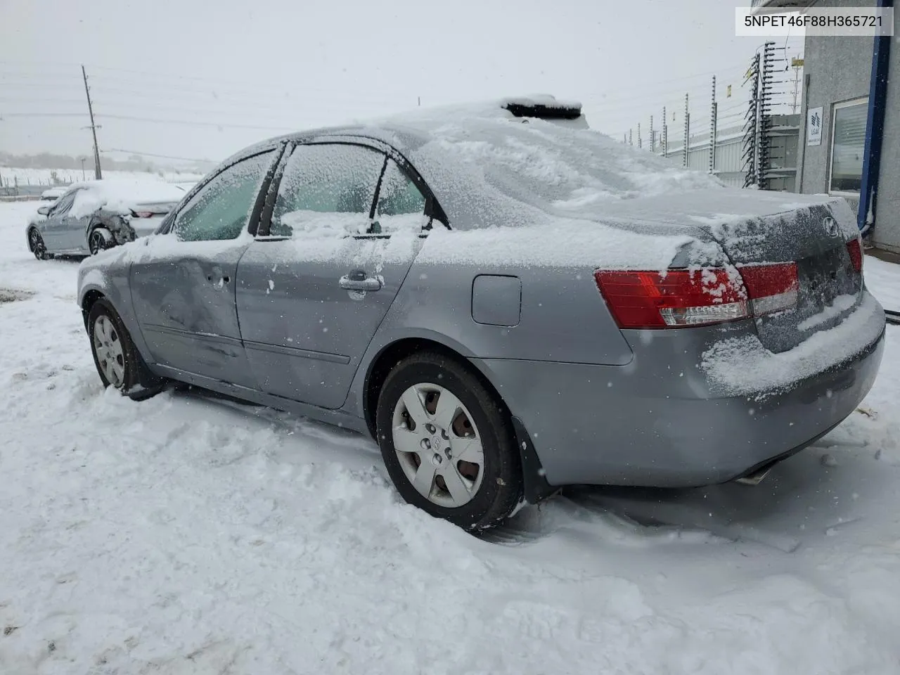 2008 Hyundai Sonata Gls VIN: 5NPET46F88H365721 Lot: 78737364