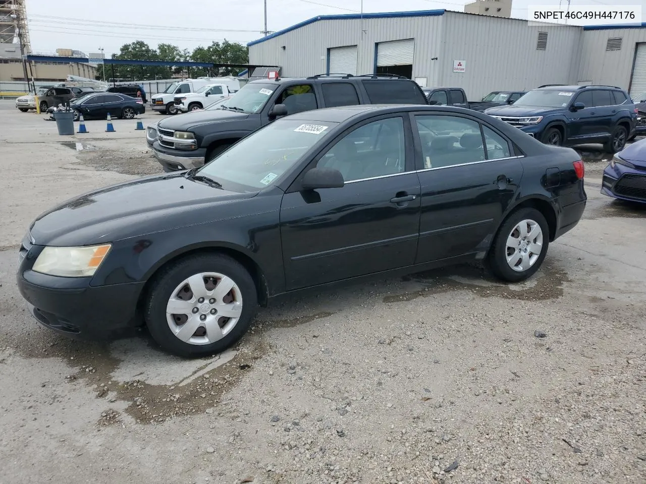 2009 Hyundai Sonata Gls VIN: 5NPET46C49H447176 Lot: 55705554