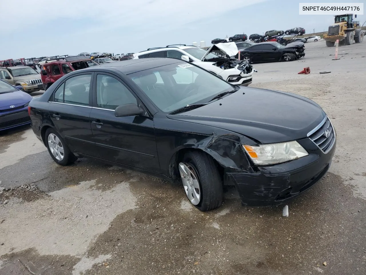 2009 Hyundai Sonata Gls VIN: 5NPET46C49H447176 Lot: 55705554