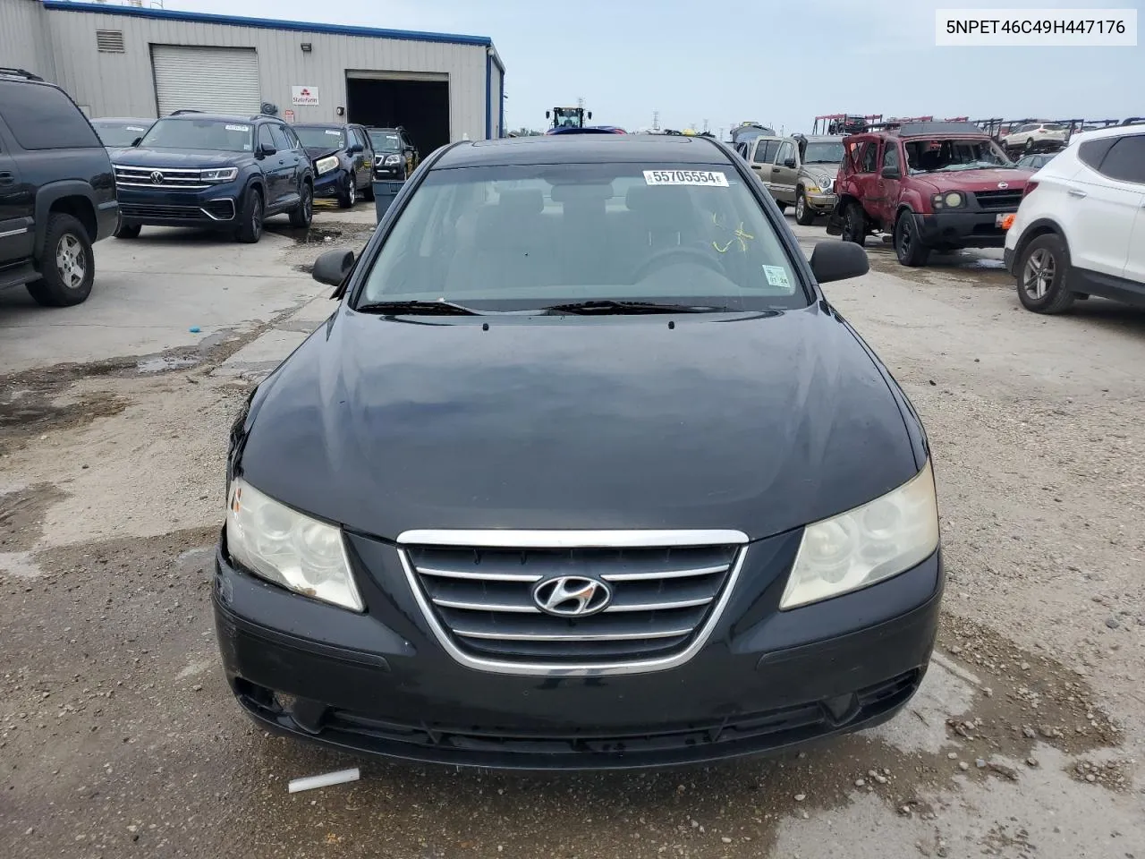 2009 Hyundai Sonata Gls VIN: 5NPET46C49H447176 Lot: 55705554