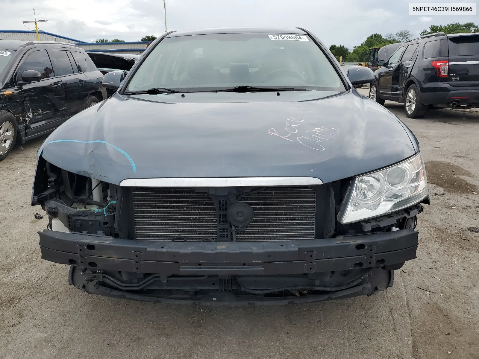 5NPET46C39H569866 2009 Hyundai Sonata Gls