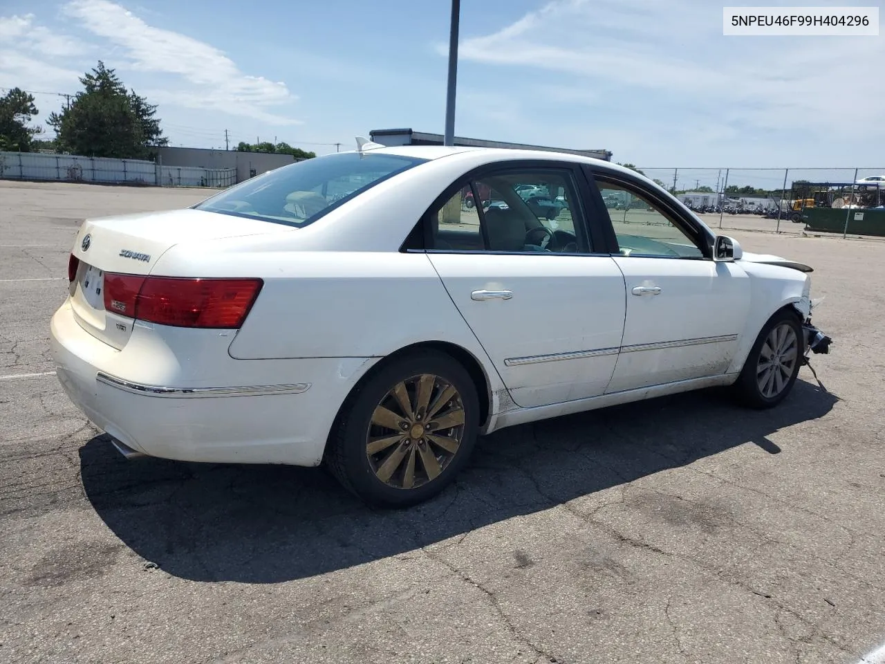 5NPEU46F99H404296 2009 Hyundai Sonata Se