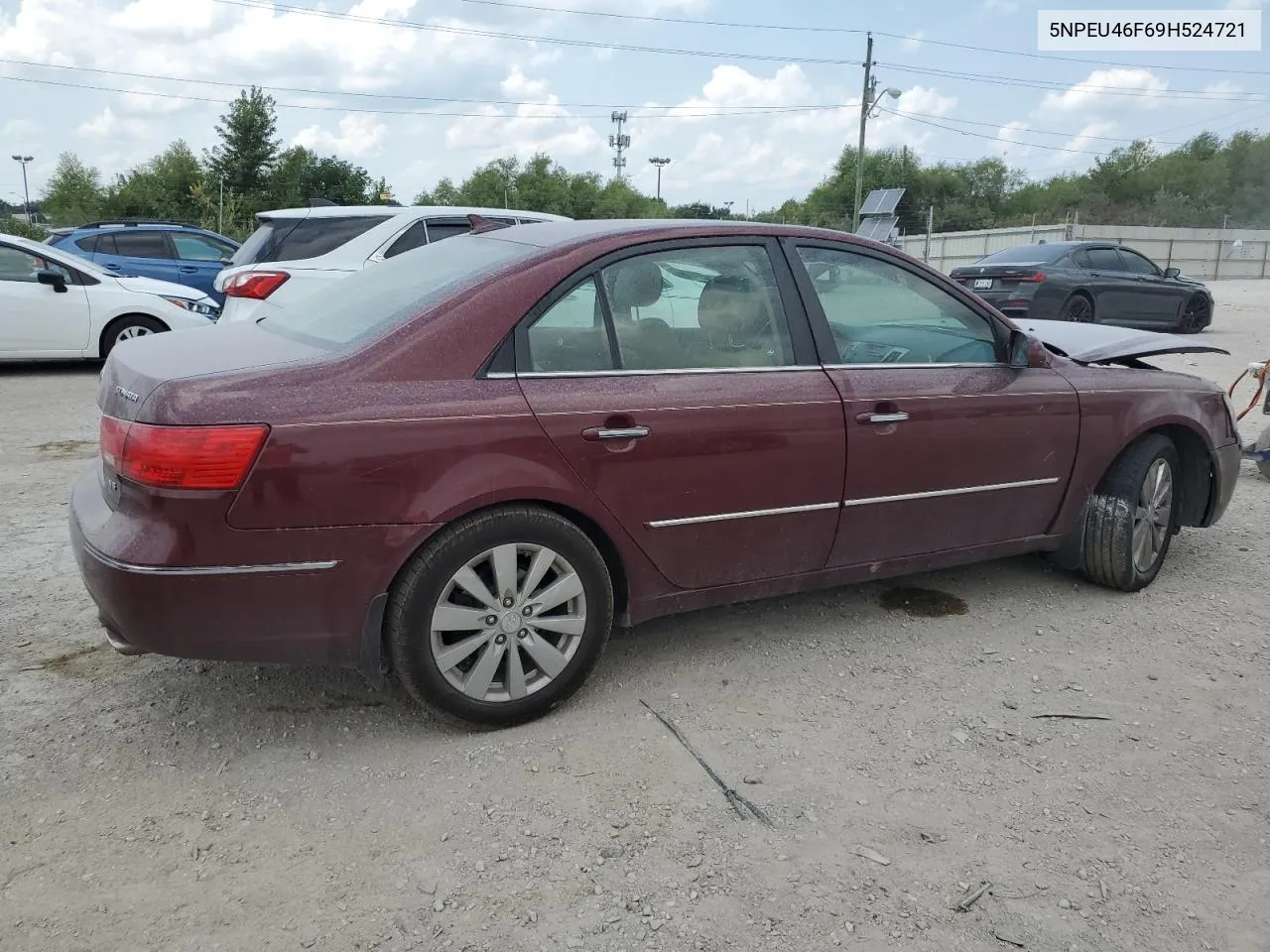 2009 Hyundai Sonata Se VIN: 5NPEU46F69H524721 Lot: 63338914