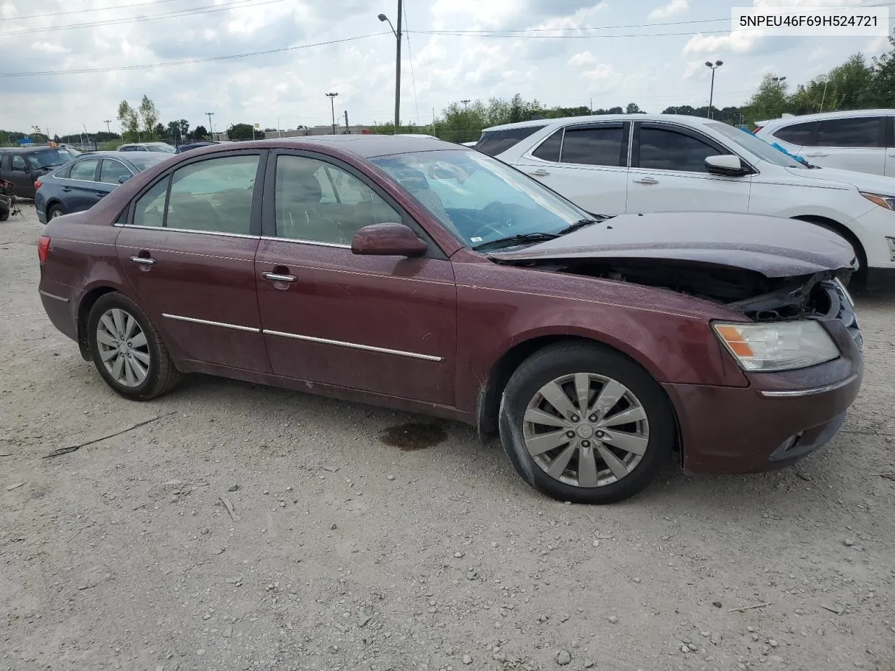 5NPEU46F69H524721 2009 Hyundai Sonata Se