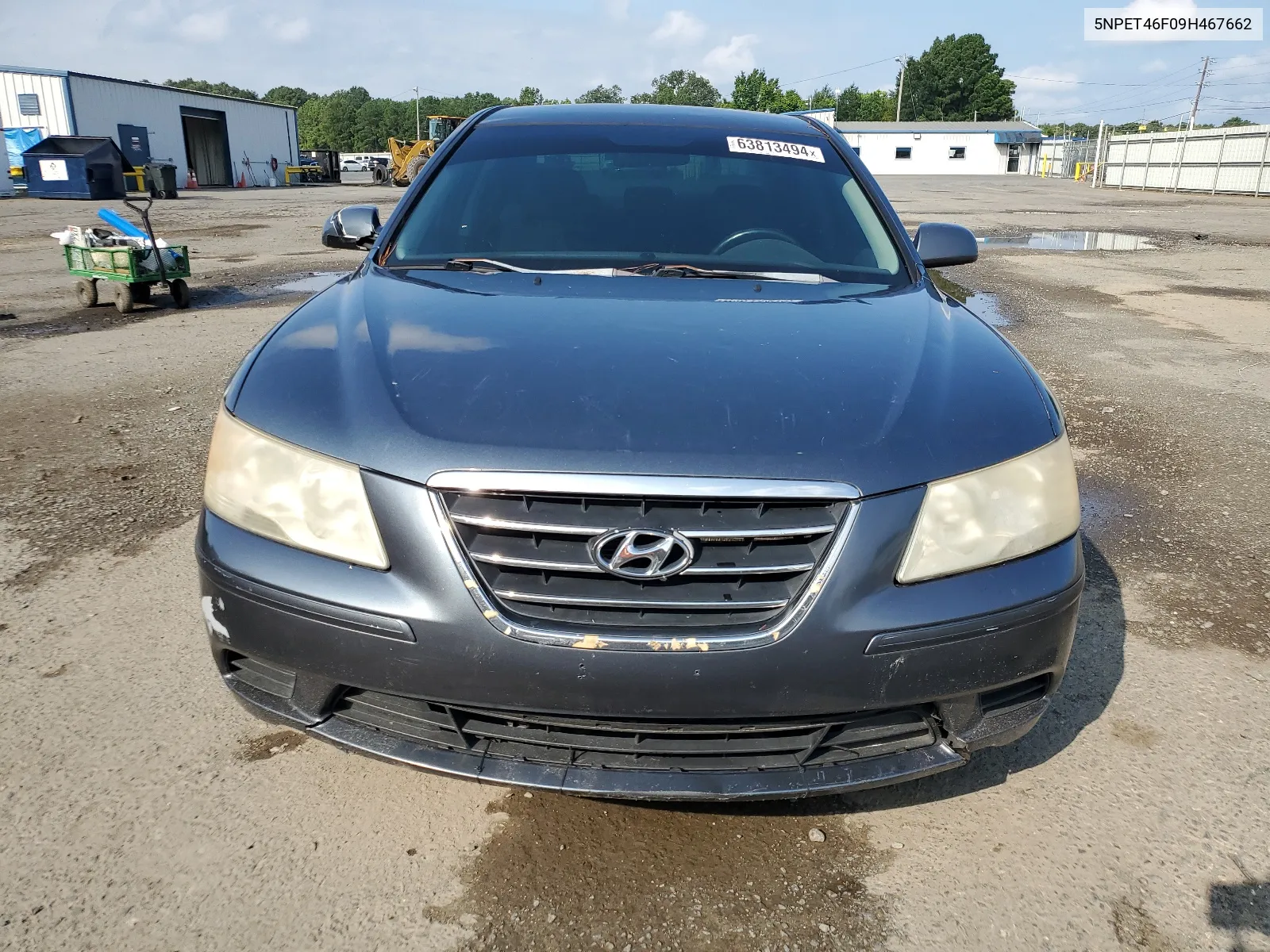 5NPET46F09H467662 2009 Hyundai Sonata Gls