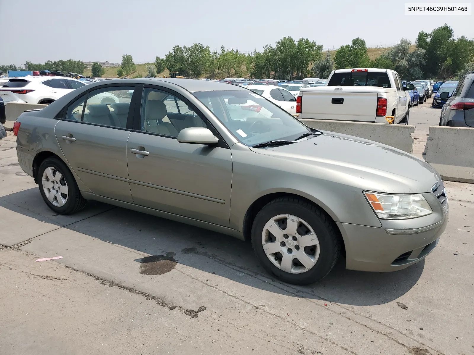 5NPET46C39H501468 2009 Hyundai Sonata Gls