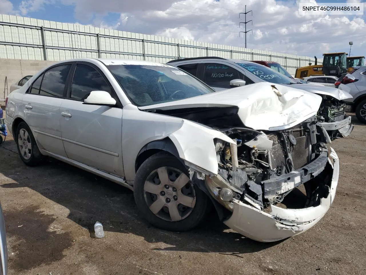 2009 Hyundai Sonata Gls VIN: 5NPET46C99H486104 Lot: 66553134