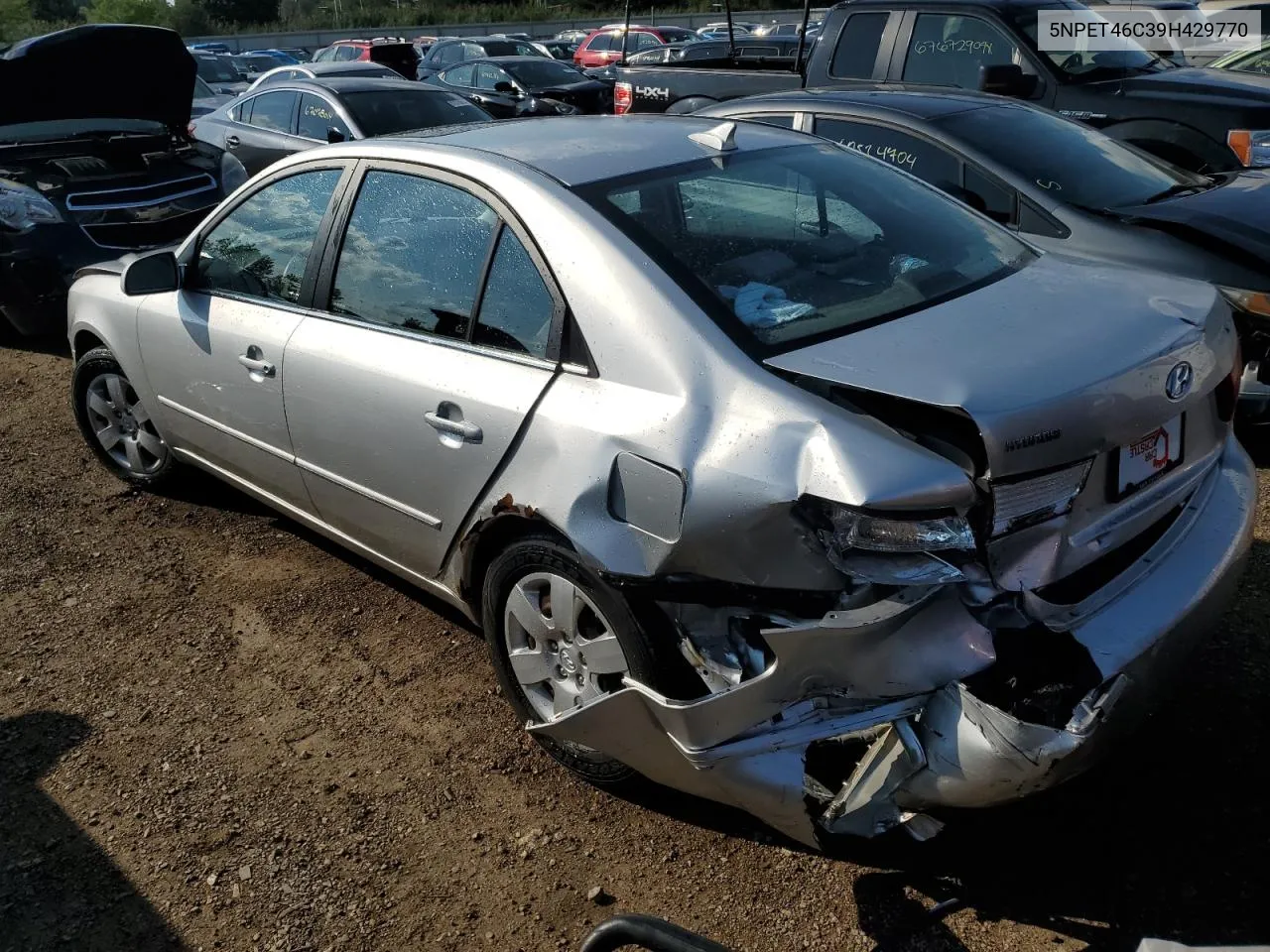 2009 Hyundai Sonata Gls VIN: 5NPET46C39H429770 Lot: 66964724