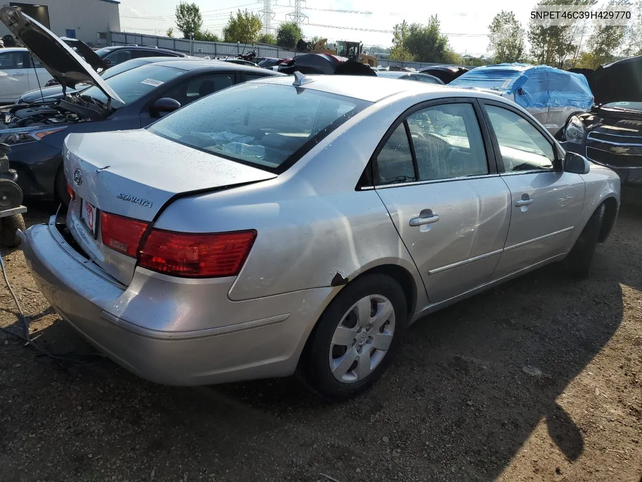 2009 Hyundai Sonata Gls VIN: 5NPET46C39H429770 Lot: 66964724