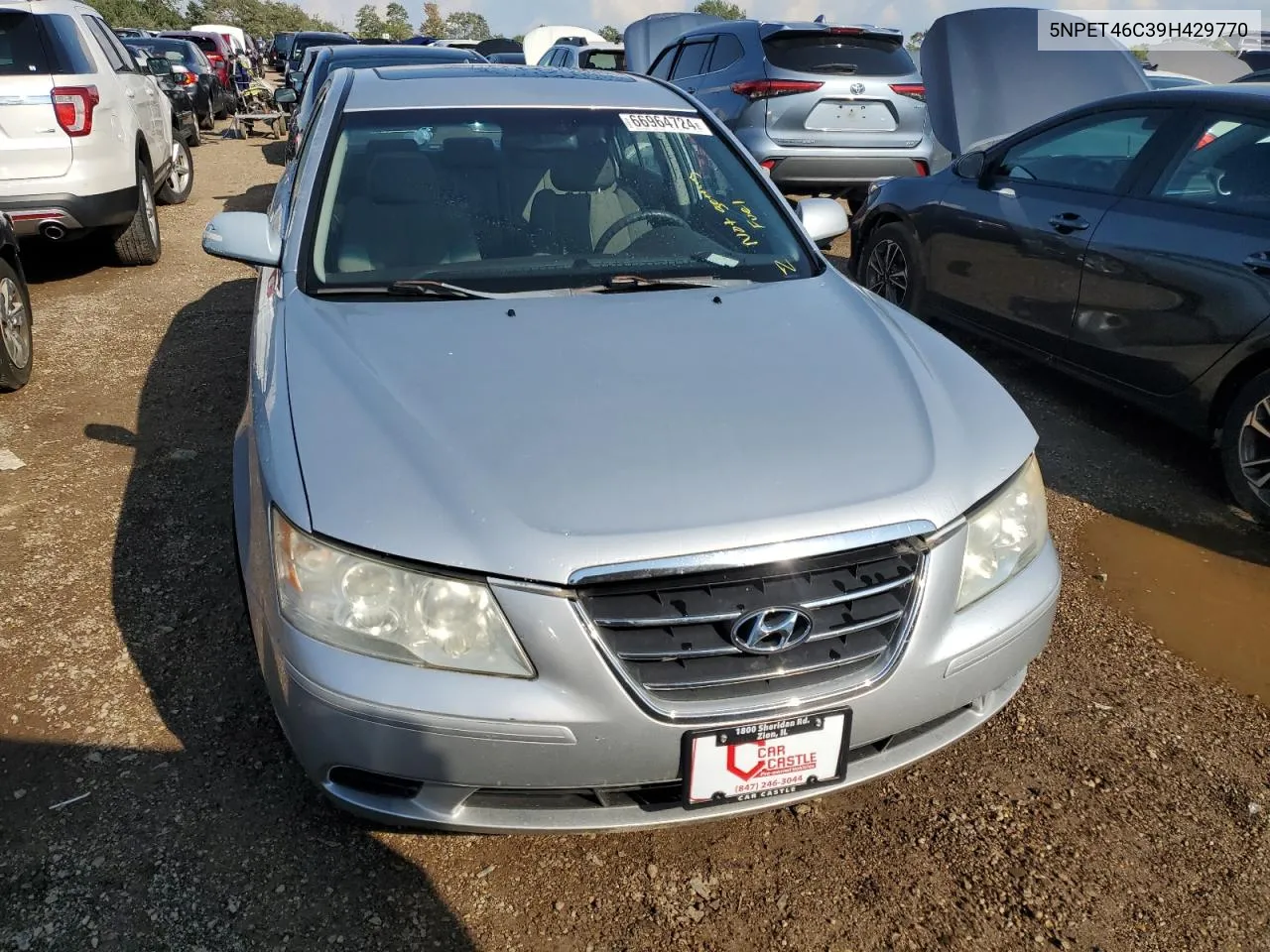 2009 Hyundai Sonata Gls VIN: 5NPET46C39H429770 Lot: 66964724