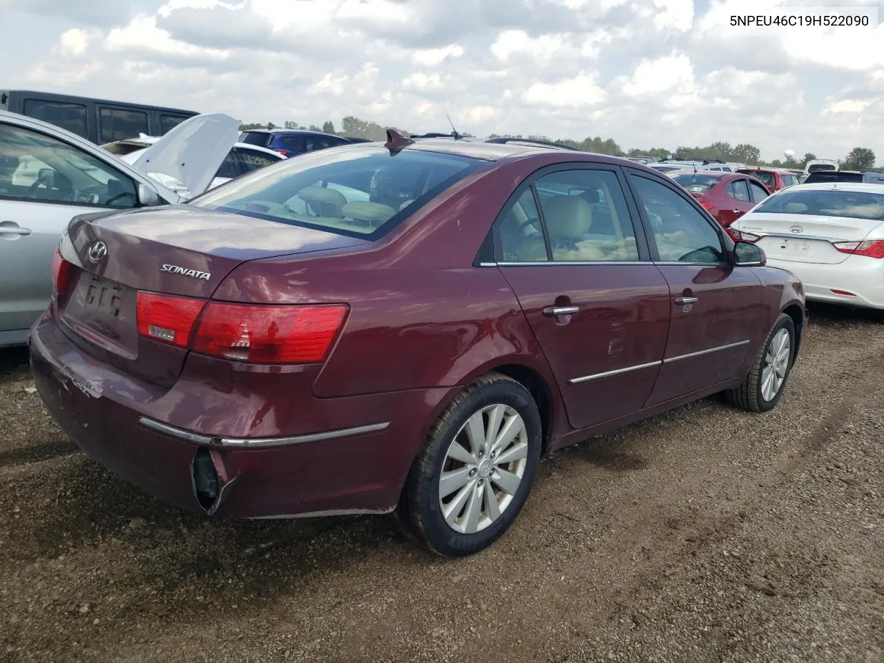 2009 Hyundai Sonata Se VIN: 5NPEU46C19H522090 Lot: 67461034