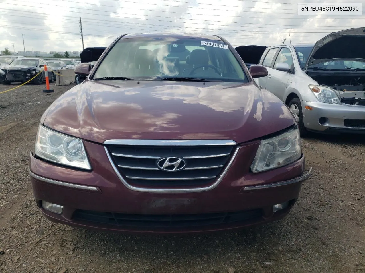 2009 Hyundai Sonata Se VIN: 5NPEU46C19H522090 Lot: 67461034