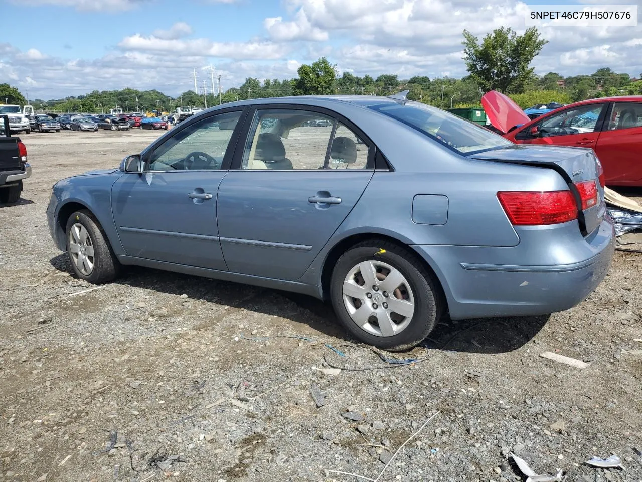 2009 Hyundai Sonata Gls VIN: 5NPET46C79H507676 Lot: 67781624