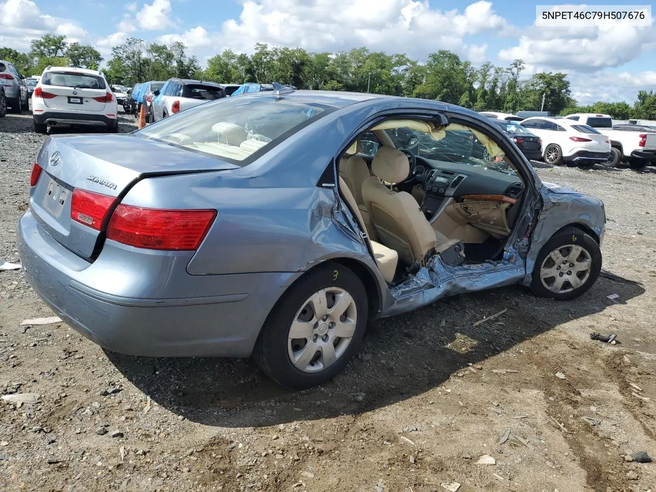 2009 Hyundai Sonata Gls VIN: 5NPET46C79H507676 Lot: 67781624