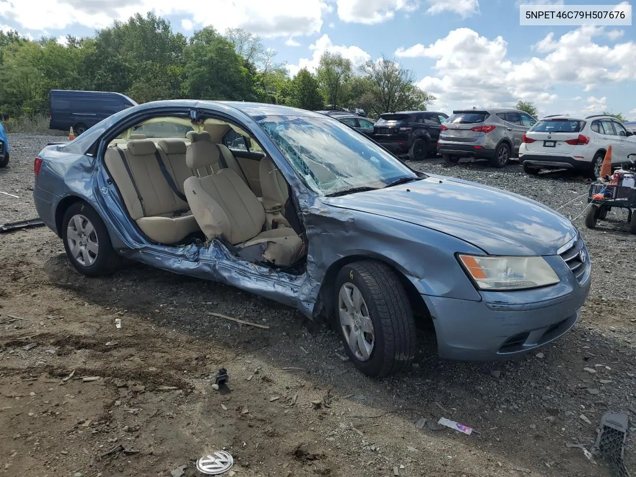 2009 Hyundai Sonata Gls VIN: 5NPET46C79H507676 Lot: 67781624