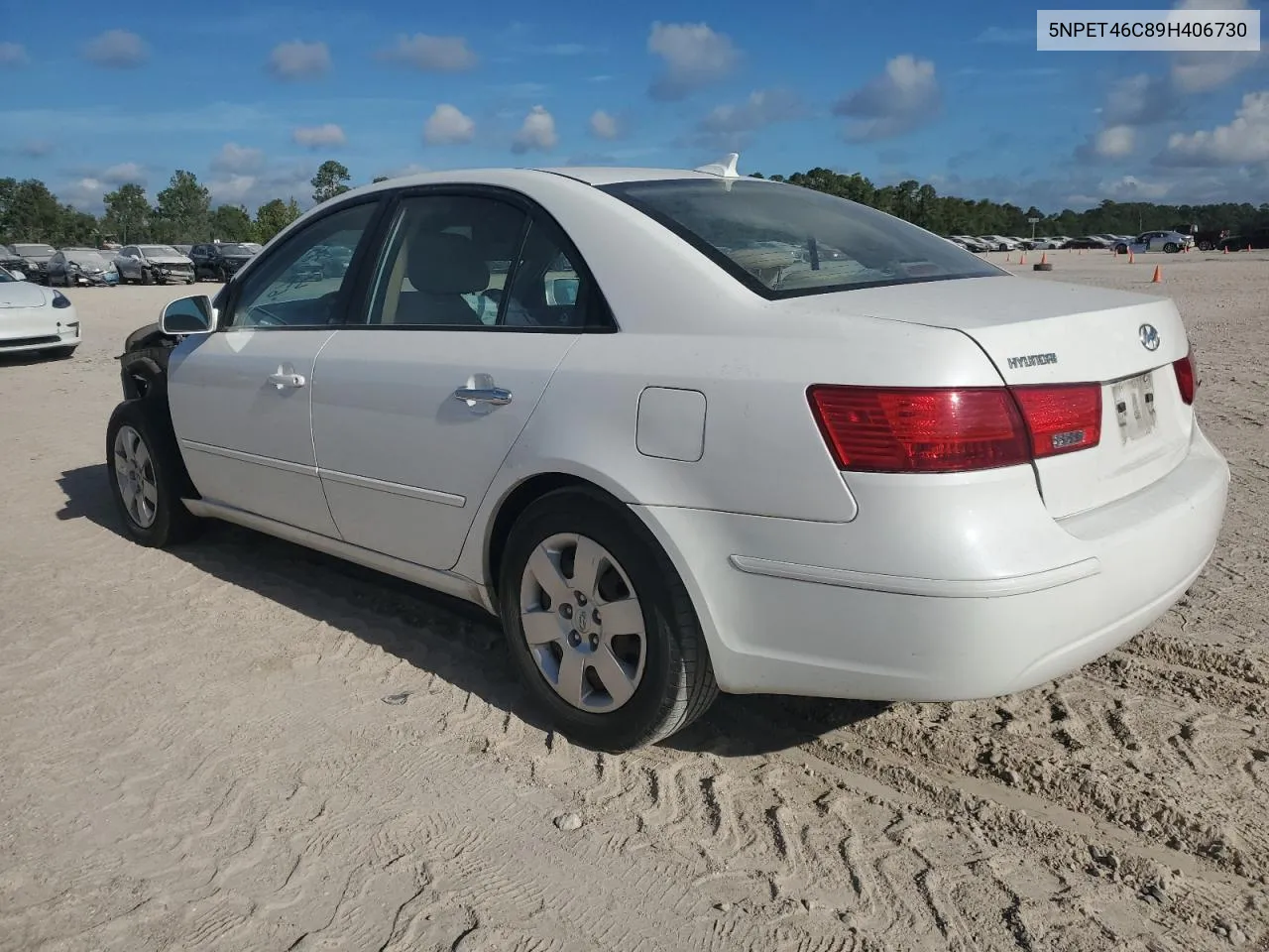 5NPET46C89H406730 2009 Hyundai Sonata Gls