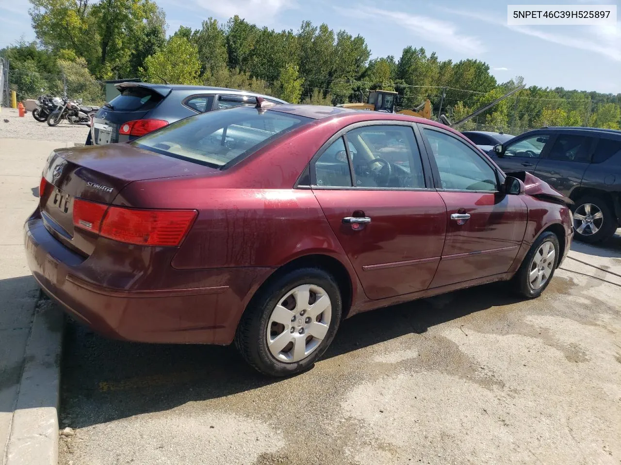 2009 Hyundai Sonata Gls VIN: 5NPET46C39H525897 Lot: 68066544