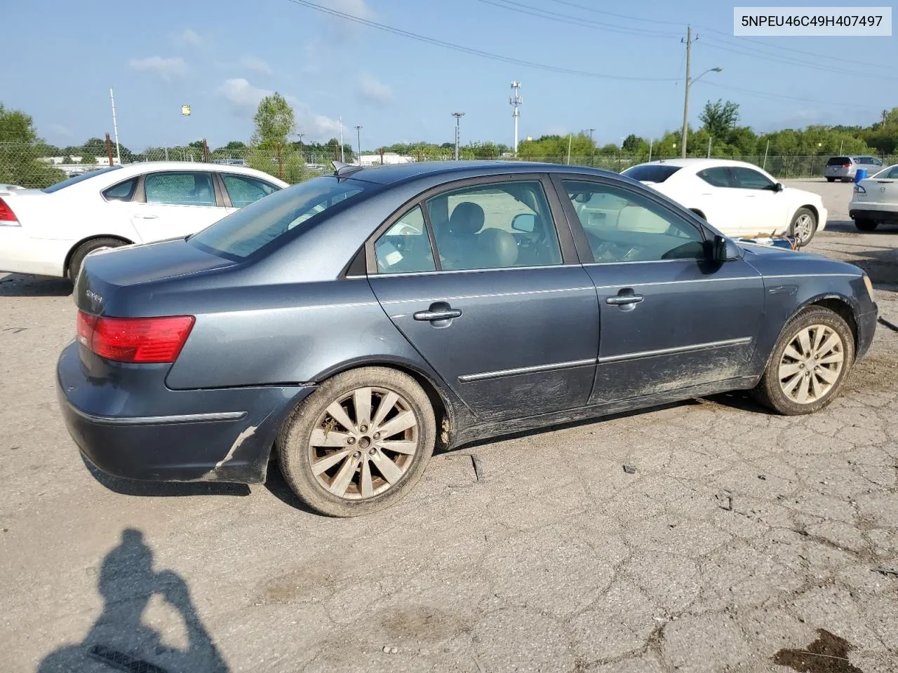 2009 Hyundai Sonata Se VIN: 5NPEU46C49H407497 Lot: 68259984