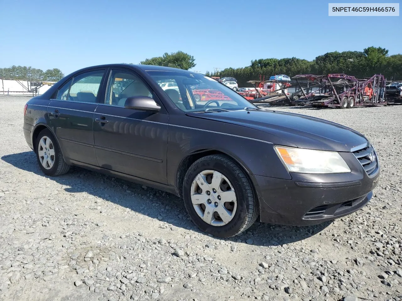 2009 Hyundai Sonata Gls VIN: 5NPET46C59H466576 Lot: 68426914