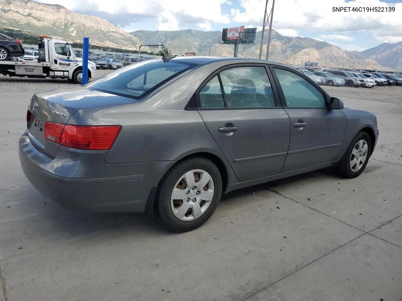 2009 Hyundai Sonata Gls VIN: 5NPET46C19H522139 Lot: 68556444